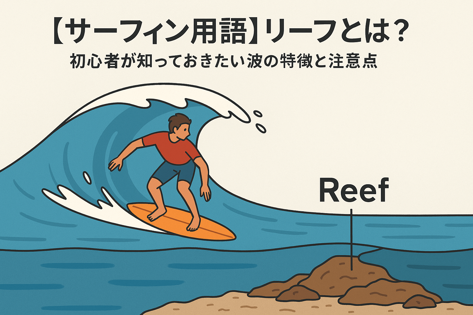 リーフブレイクとは？波の質・注意点・初心者が知るべきポイントを解説 