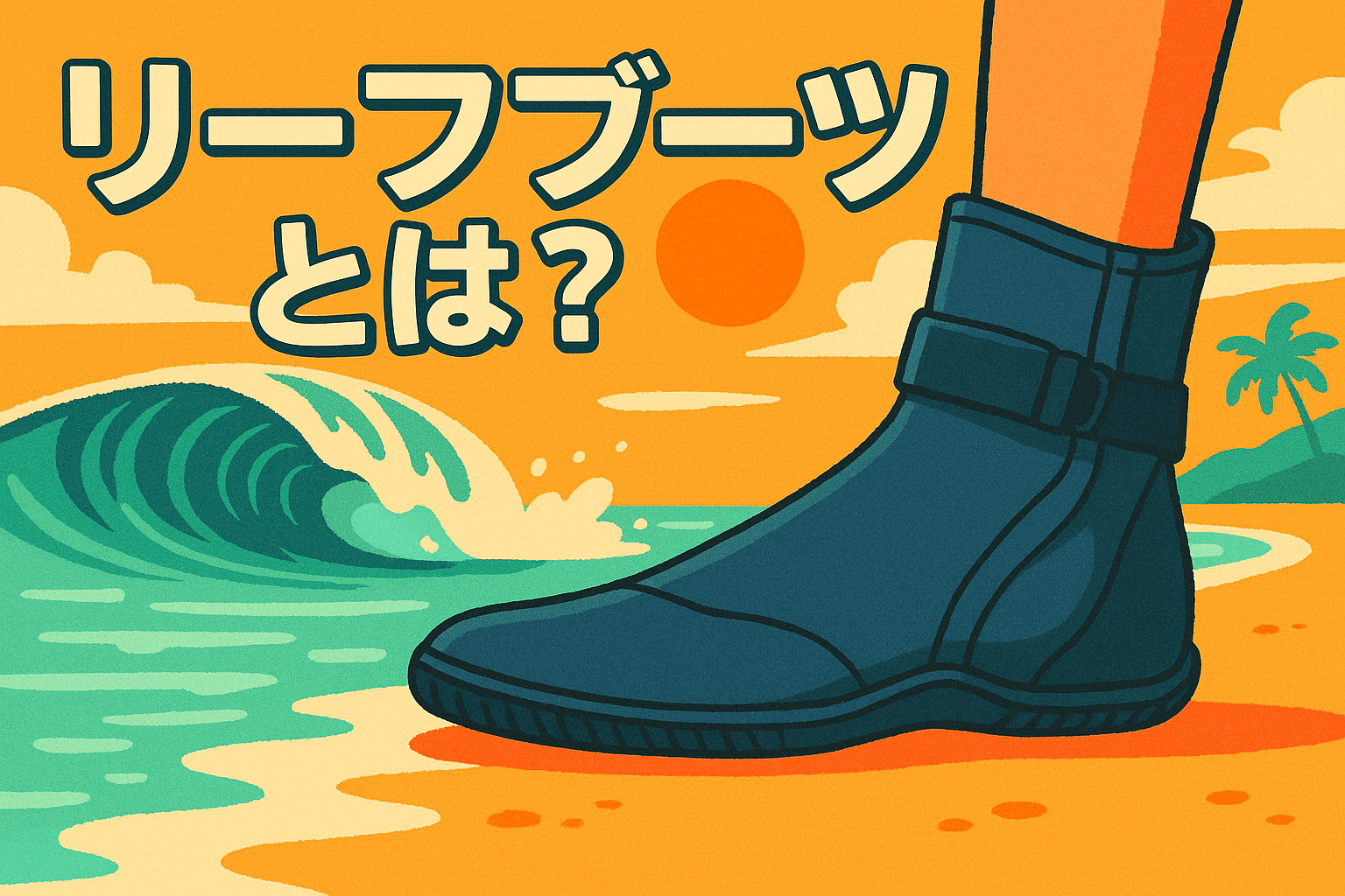 リーフブーツとは？サーフィン初心者が知っておきたい海での足元対策