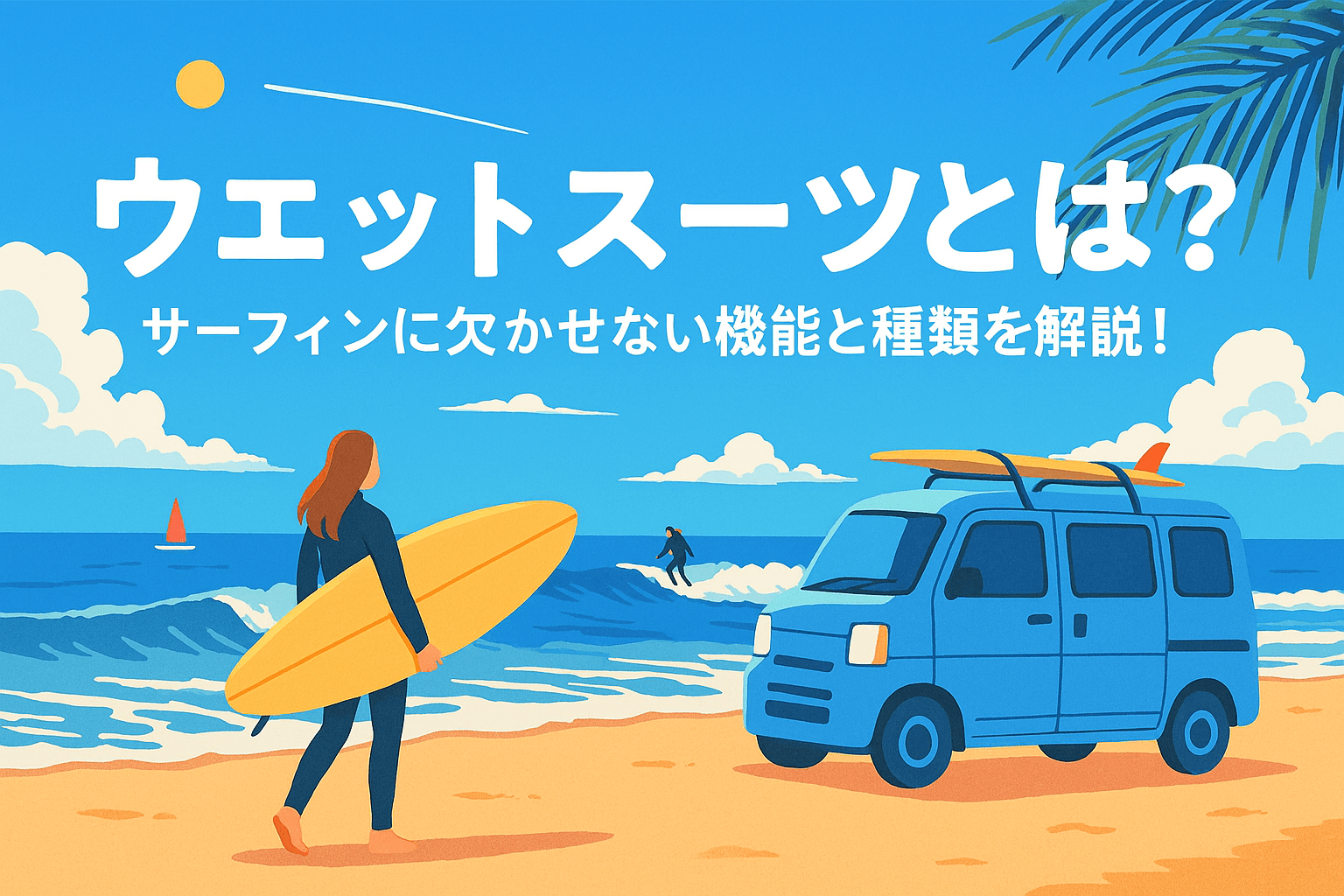 ウェットスーツとは？サーフィンに欠かせない機能と種類を初心者向けに