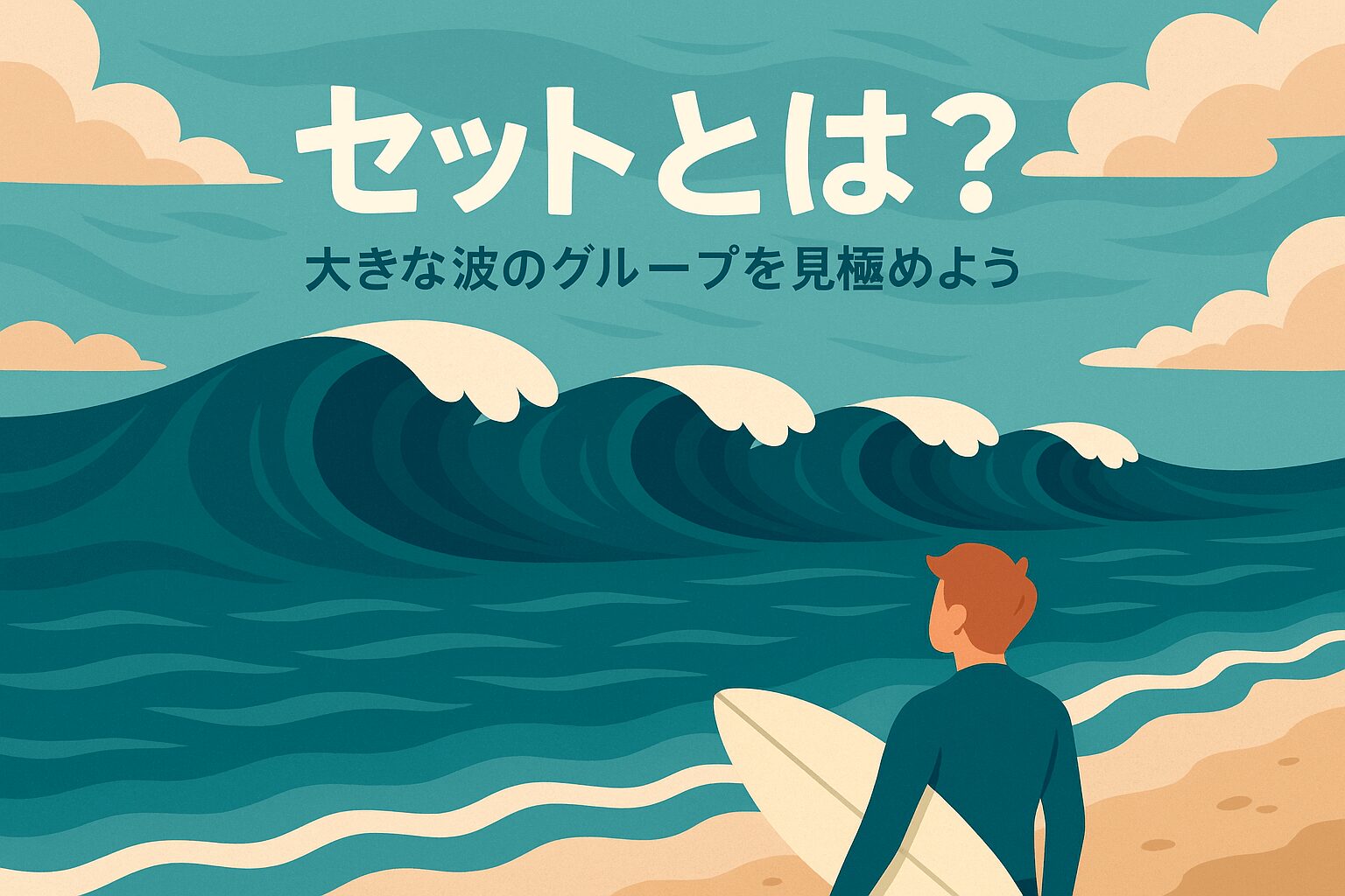 セットとは？サーフィン初心者が知っておくべき波の基本用語 | 波の